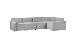 LAGO COMBINATION SOFA CORNER UNIT - GREY - Living with Luxury