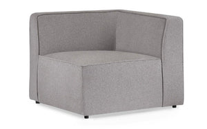 LAGO COMBINATION SOFA CORNER UNIT - GREY - Living with Luxury