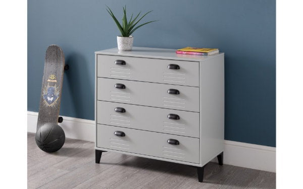 LAKERS LOCKER 4 DRAWER CHEST - Living with Luxury