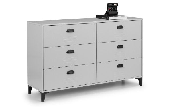 LAKERS LOCKER 6 DRAWER WIDE CHEST - Living with Luxury