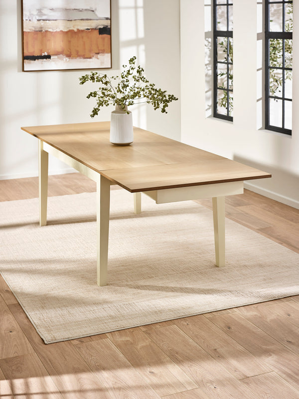 Larissa Natural Oak Effect 173-251cm Extending Dining Table - Living with Luxury