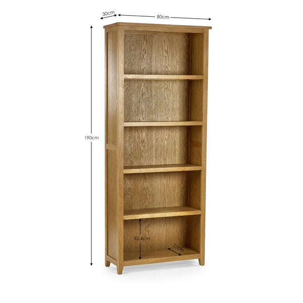 MALLORY TALL BOOKCASE - FSC MIX 70% (INT-COC-002320) - Living with Luxury