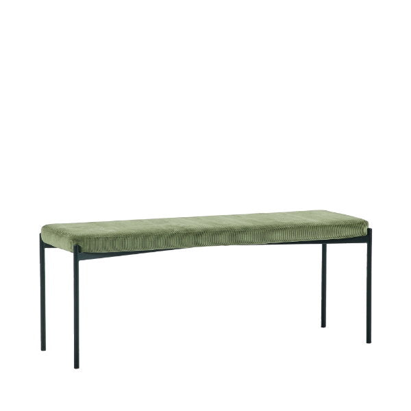 Leonie Bench Green - Living with Luxury