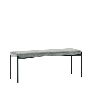 Leonie Bench Grey - Living with Luxury
