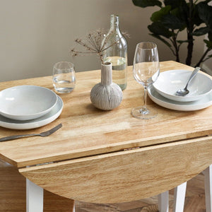 Linwood Round Dropleaf Table - Living with Luxury