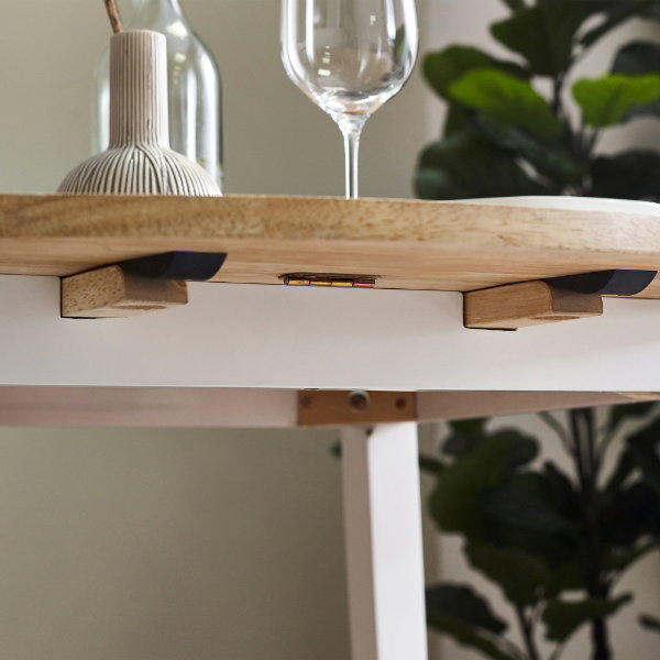 Linwood Round Dropleaf Table - Living with Luxury