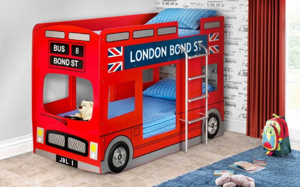 London Bus Bunk Bed - Living with Luxury