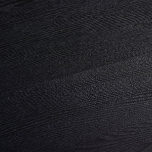 Louis Black Fluted Compact Coffee Table - Living with Luxury