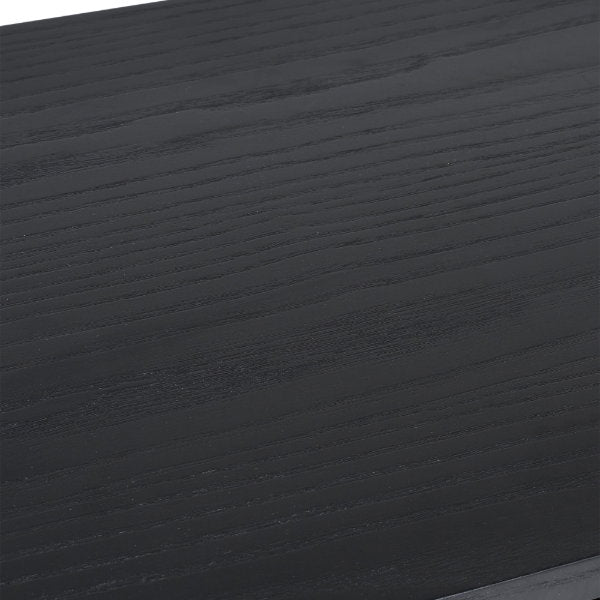 Louis Black Fluted Tv Unit - Living with Luxury