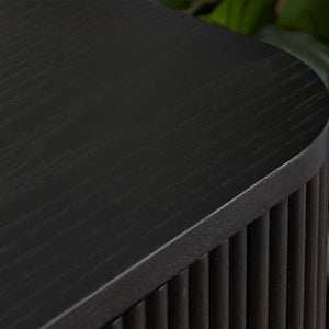 Louis Black Fluted Sideboard - Living with Luxury