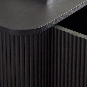 Louis Black Fluted Sideboard - Living with Luxury