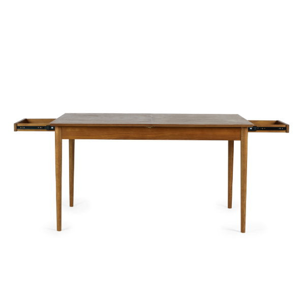 Lowry Extending Dining Table with 2 Drawers - Living with Luxury