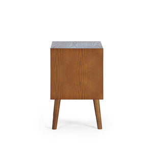 LOWRY 2 DRAWER BEDSIDE - Living with Luxury