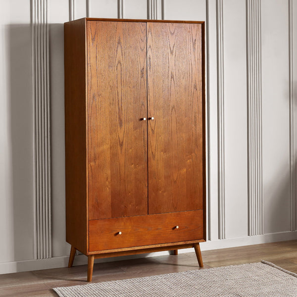 LOWRY 2 DOOR 1 DRAWER WARDROBE - Living with Luxury