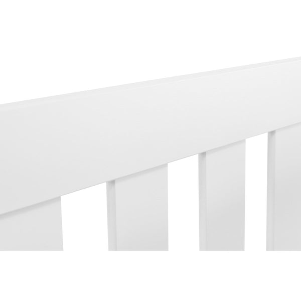Luna 90cm Single Bed - Surf White - Living with Luxury