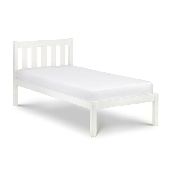 Luna 135cm Double Bed - Surf White - Living with Luxury