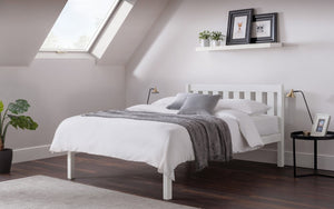 LUNA BED 135CM DOVE GREY - Living with Luxury