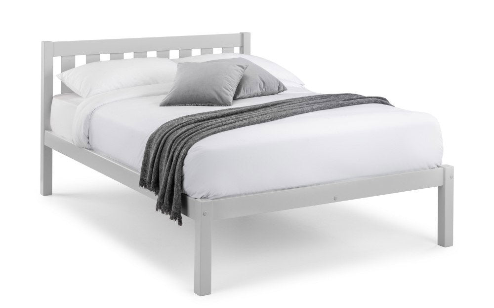 LUNA BED 135CM DOVE GREY - Living with Luxury