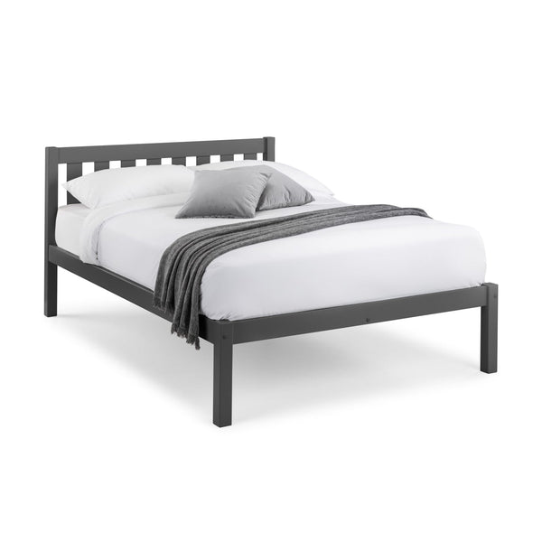 Luna 135cm Double Bed - Anthracite - Living with Luxury