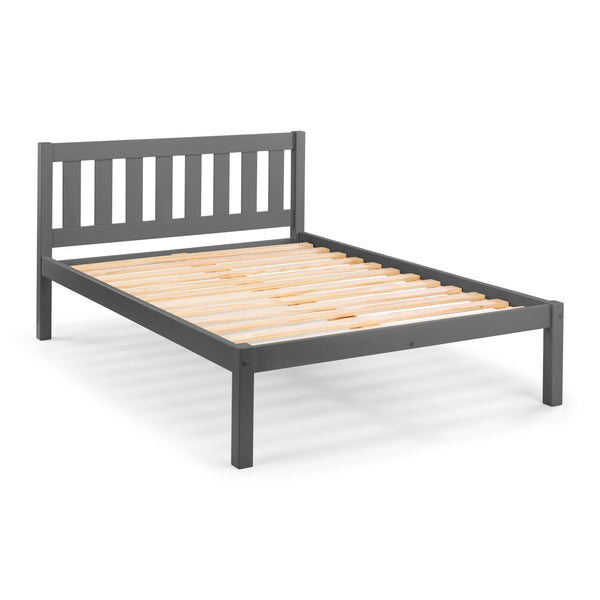 Luna 135cm Double Bed - Anthracite - Living with Luxury