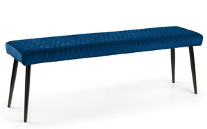 LUXE LOW BENCH - BLUE - Living with Luxury