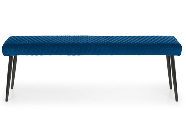 LUXE LOW BENCH - BLUE - Living with Luxury