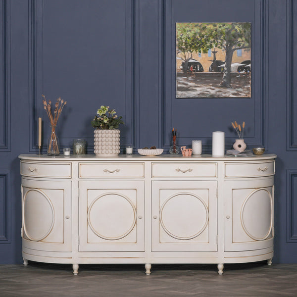 Aged Ivory Sideboard – view 1