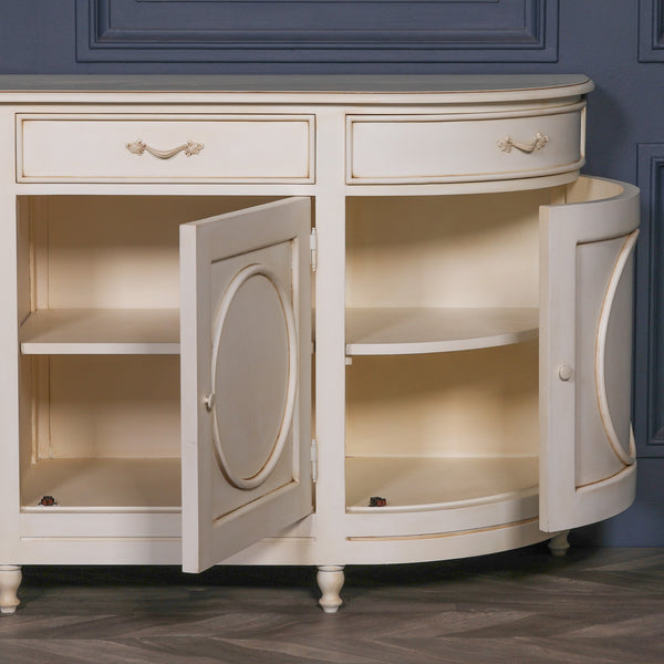 Aged Ivory Sideboard – view 3
