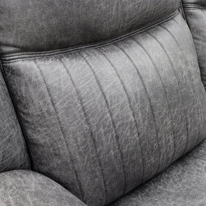 Leon Electric Recliner Sofa Grey 3 Seater – Fabric Living Room Sofa
