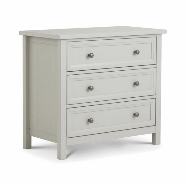 MAINE 3 + 2  DRAWER  CHEST - DOVE GREY - Living with Luxury