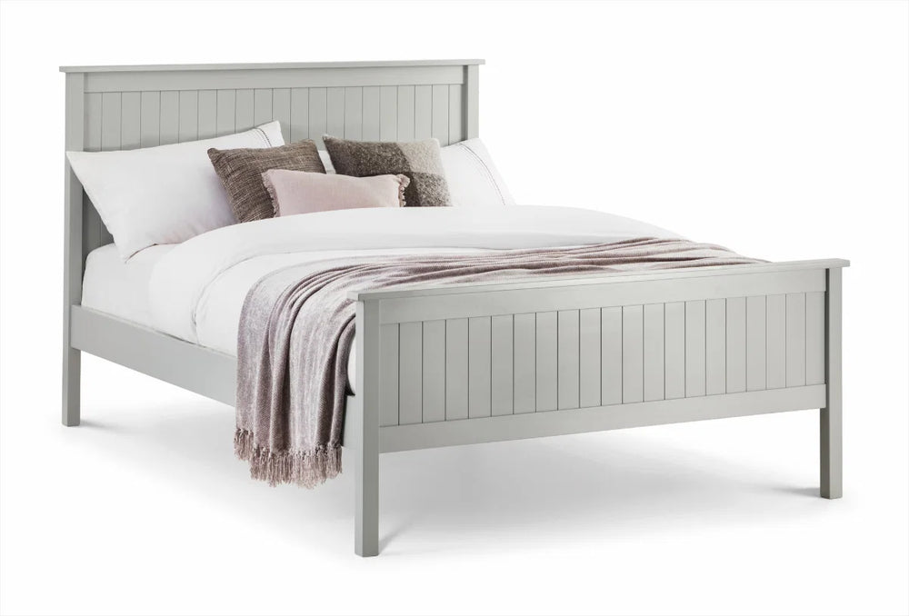 Maine 150cm King Bed - Dove Grey - Living with Luxury
