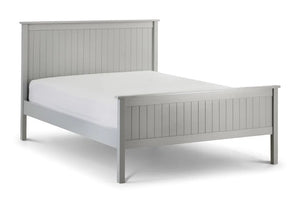 Maine 150cm King Bed - Dove Grey - Living with Luxury