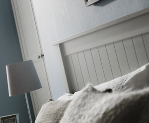 MAINE 135CM BED - DOVE GREY - Living with Luxury