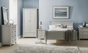 MAINE 150CM BED - DOVE GREY - Living with Luxury