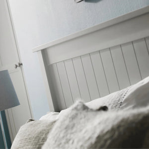 Maine 135cm Double Bed - Dove Grey - Living with Luxury