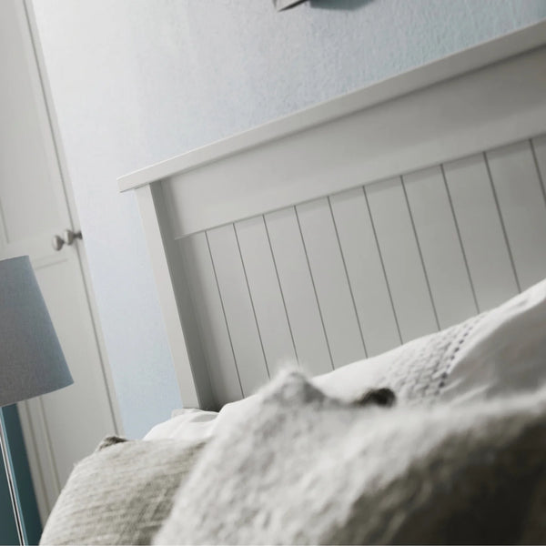 Maine 135cm Double Bed - Dove Grey - Living with Luxury