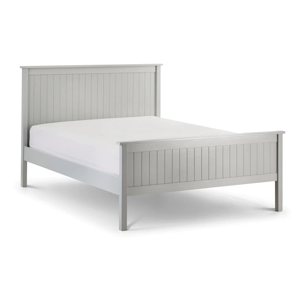 Maine 135cm Double Bed - Dove Grey - Living with Luxury