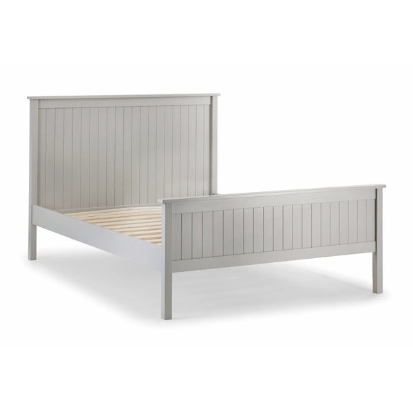 Maine 135cm Double Bed - Dove Grey - Living with Luxury