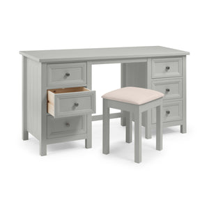Maine Dressing Table - Dove Grey - Living with Luxury