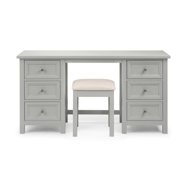 Maine Dressing Table - Dove Grey - Living with Luxury