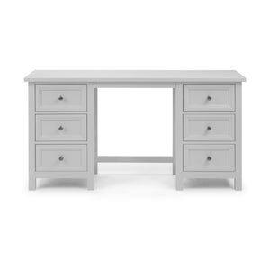 Maine Dressing Table - Dove Grey - Living with Luxury