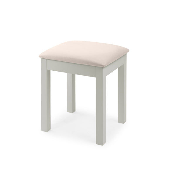 MAINE DRESSING STOOL - DOVE GREY - Living with Luxury