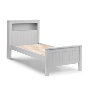 MAINE BOOKCASE BED 90CM - DOVE GREY - Living with Luxury