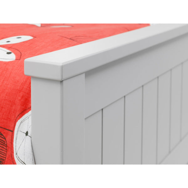 MAINE BOOKCASE BED 90CM - DOVE GREY - Living with Luxury