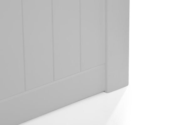 MAINE OTTOMAN BED 135CM - DOVE GREY - Living with Luxury