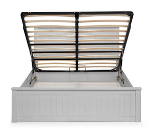 MAINE OTTOMAN BED 135CM - DOVE GREY - Living with Luxury