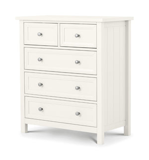 MAINE 3 + 2  DRAWER  CHEST - SURF WHITE - Living with Luxury