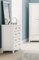 MAINE 3 + 2  DRAWER  CHEST - SURF WHITE - Living with Luxury