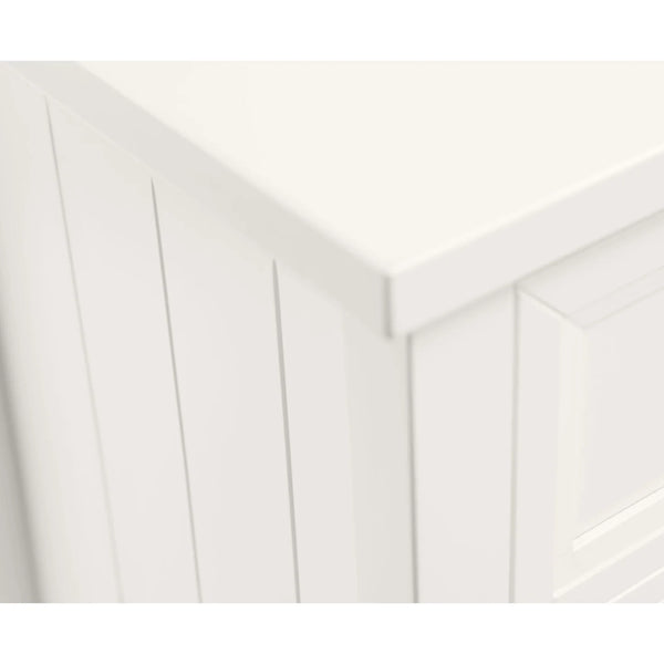 Maine 6 Drawer Wide Chest - Surf White - Living with Luxury