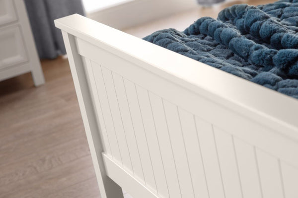 MAINE 150CM BED - SURF WHITE - Living with Luxury